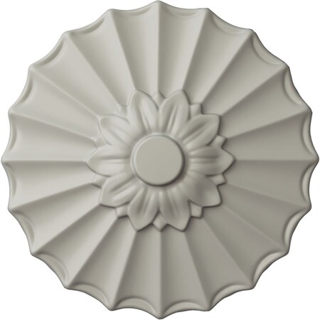 Shakuras Ceiling Medallion (Fits Canopies Up To 1 3/8), Hand-Painted Pot Of Cream, 9OD X 1 3/8P